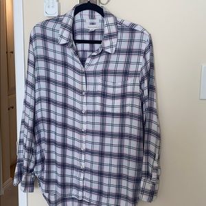 Treasure & Bond Flannel long sleeve top